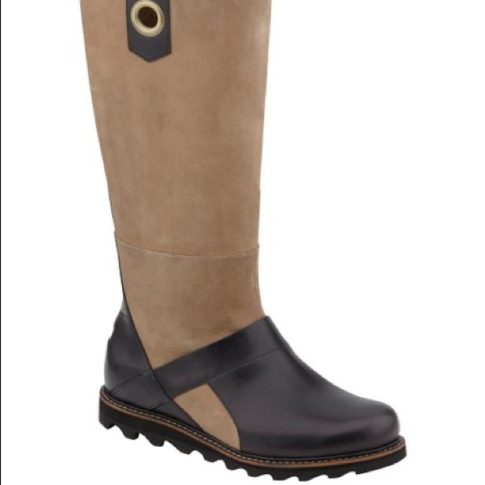 Sorel British Tan Two-Tone Tall Boot!